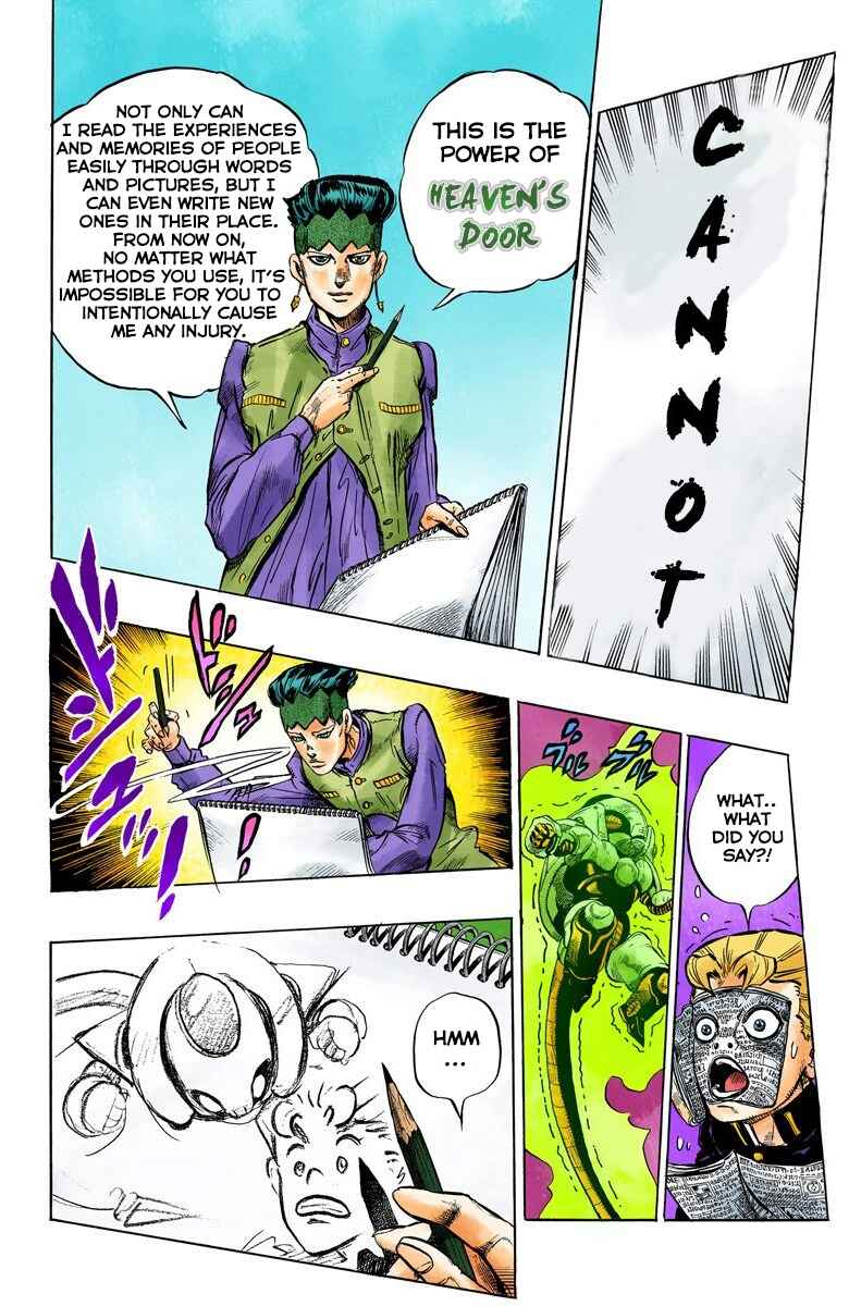 JoJo no Kimyou na Bouken: Part 4 - Diamond wa Kudakenai Color-ban Chapter 55 - Page 11