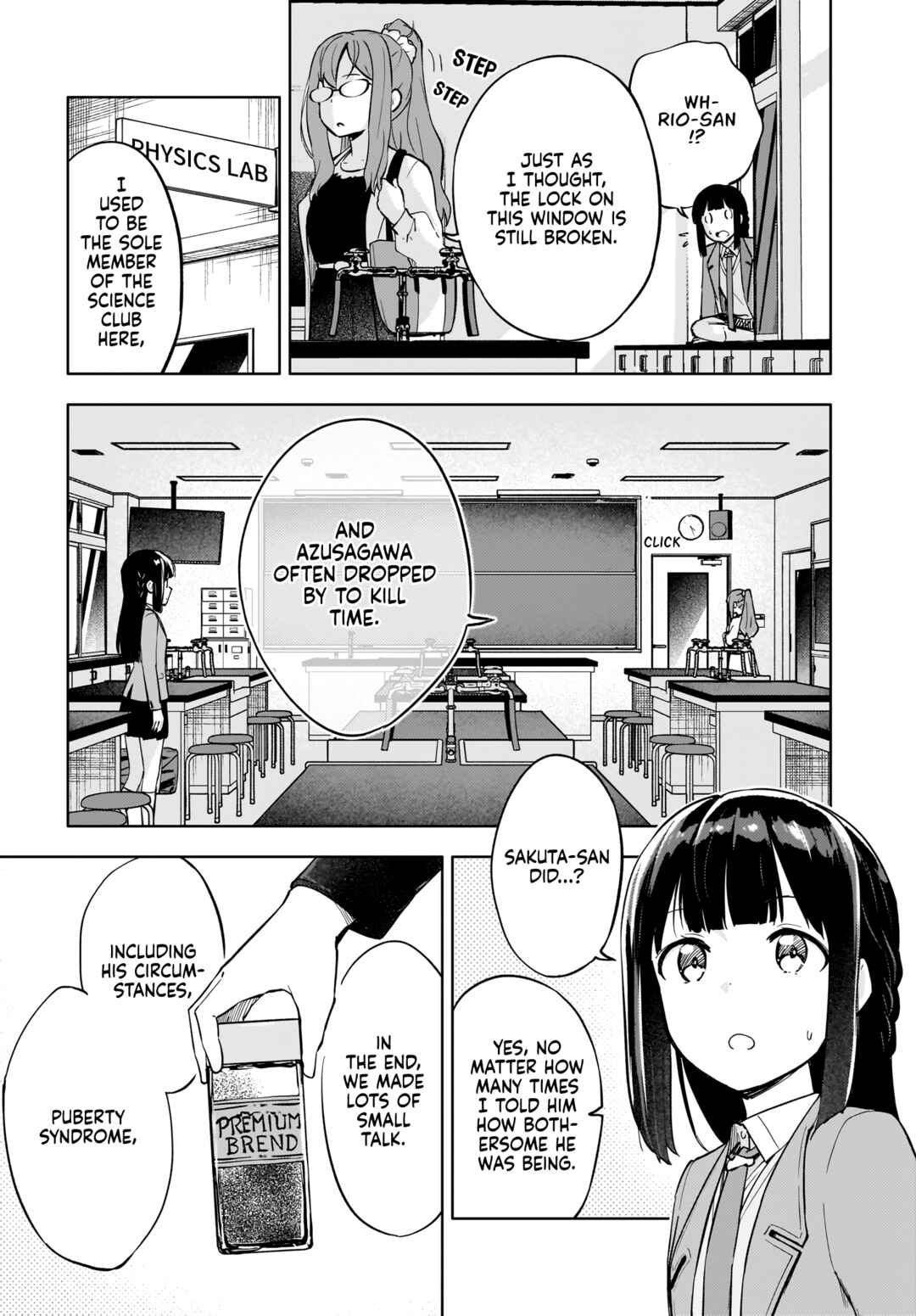 Rascal Does Not Dream of a Dreaming Girl Chapter 5 - Page 3