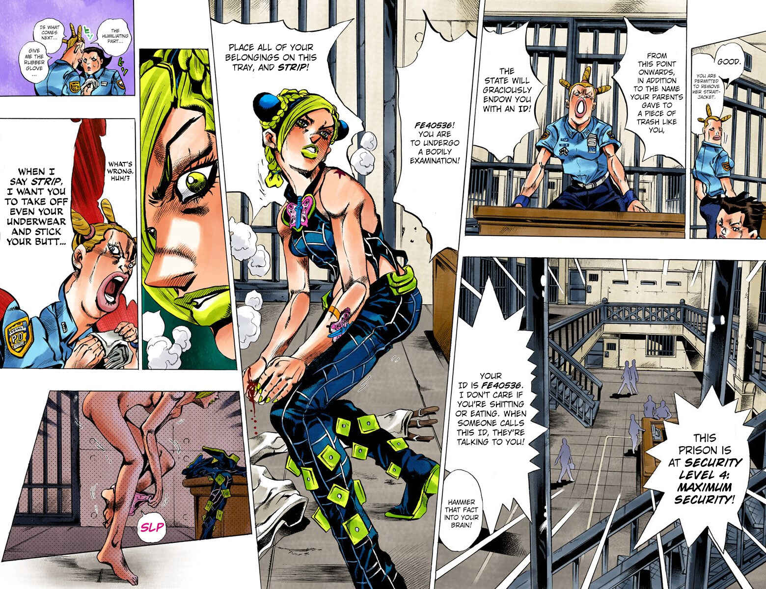 JoJo no Kimyou na Bouken: Part 6 - Stone Ocean Color-ban Chapter 3 - Page 6