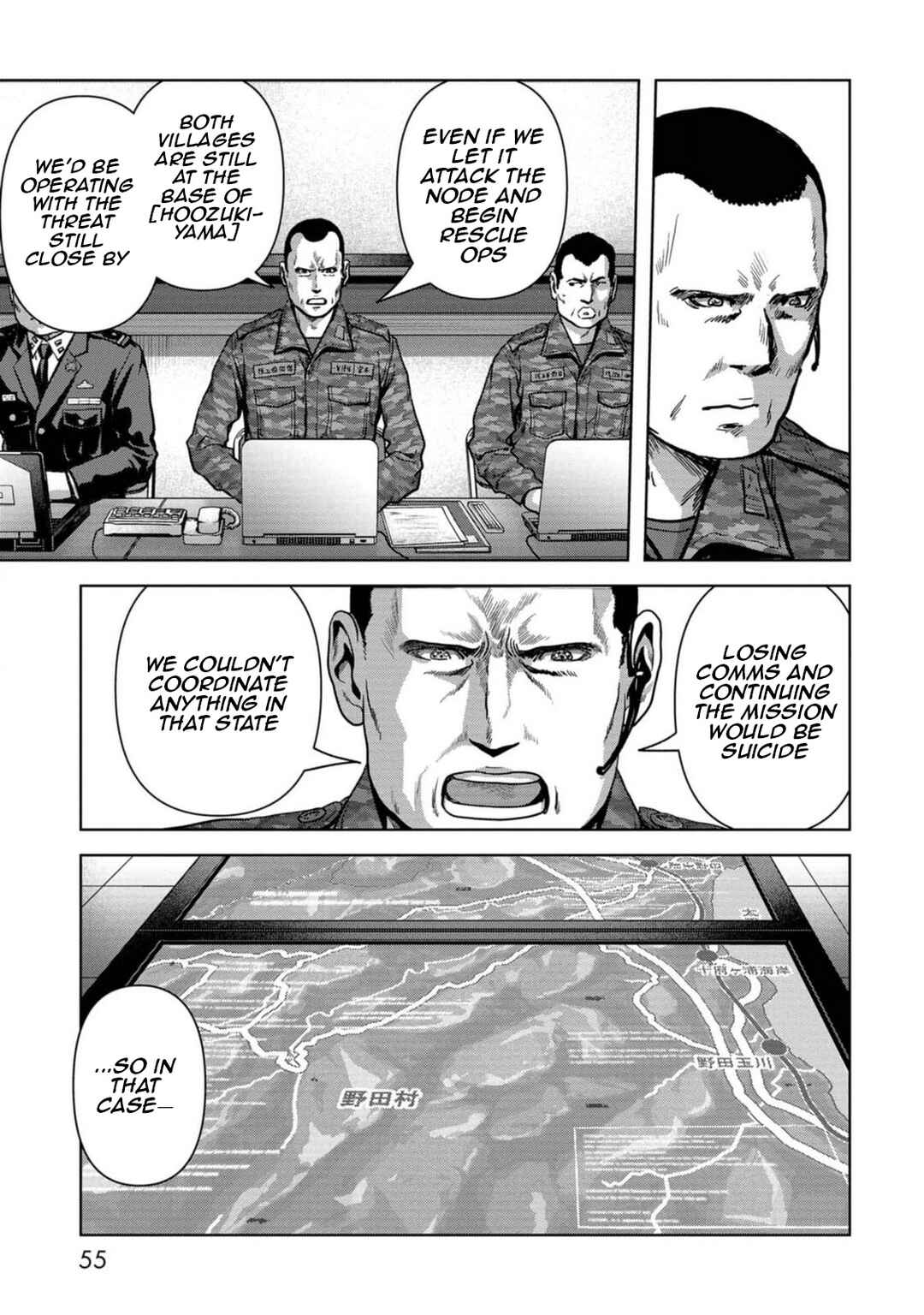 Kaijuu Jieitai Chapter 52 - Page 55