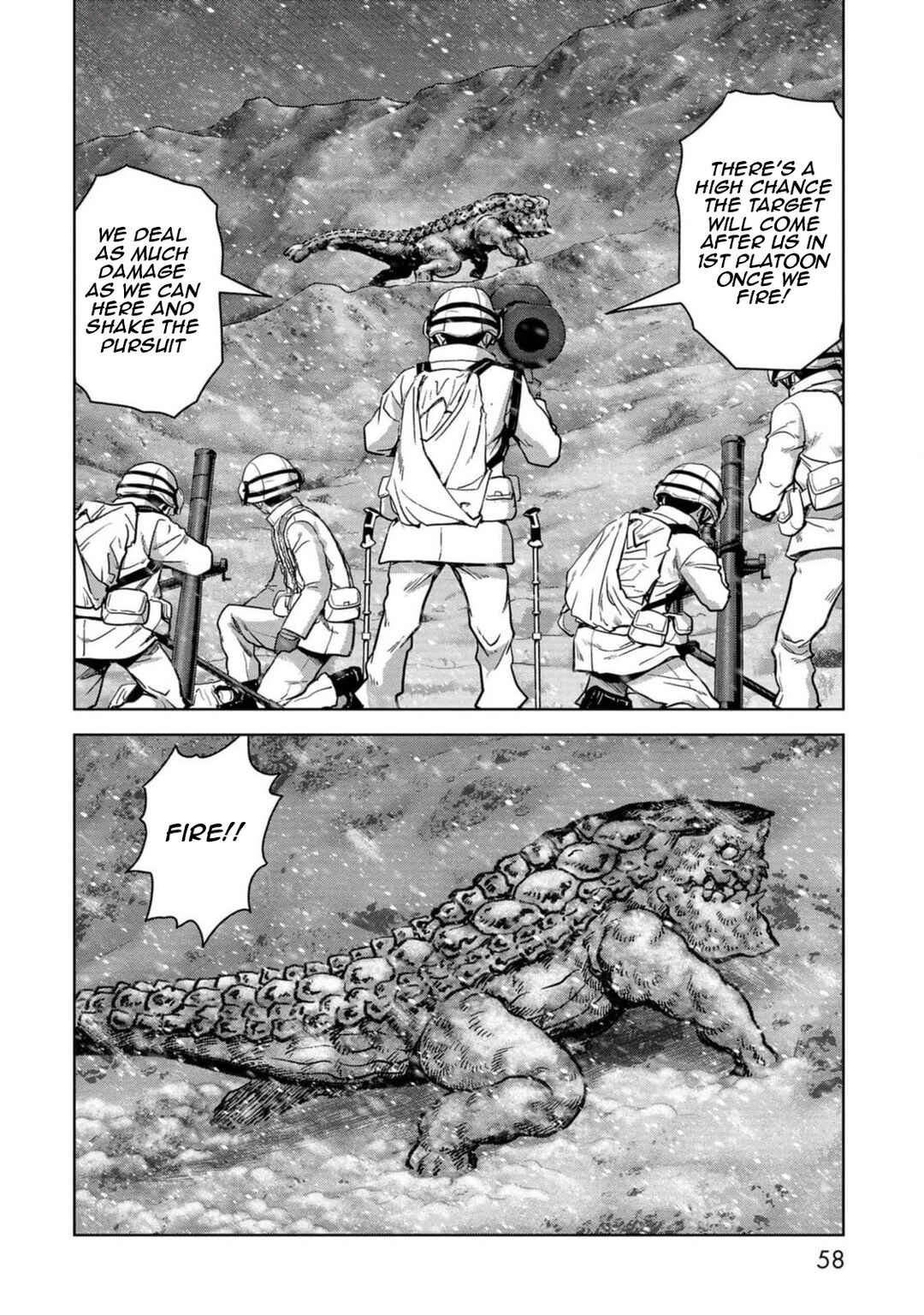 Kaijuu Jieitai Chapter 52 - Page 58