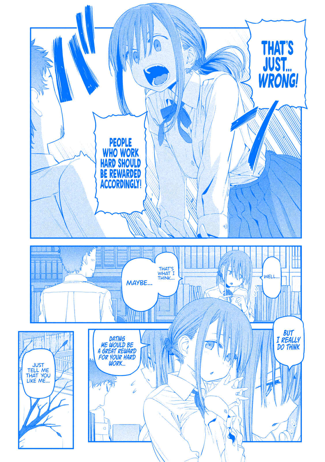Getsuyoubi no Tawawa (Blue) (Fan Colored) Chapter 14 - Page 14