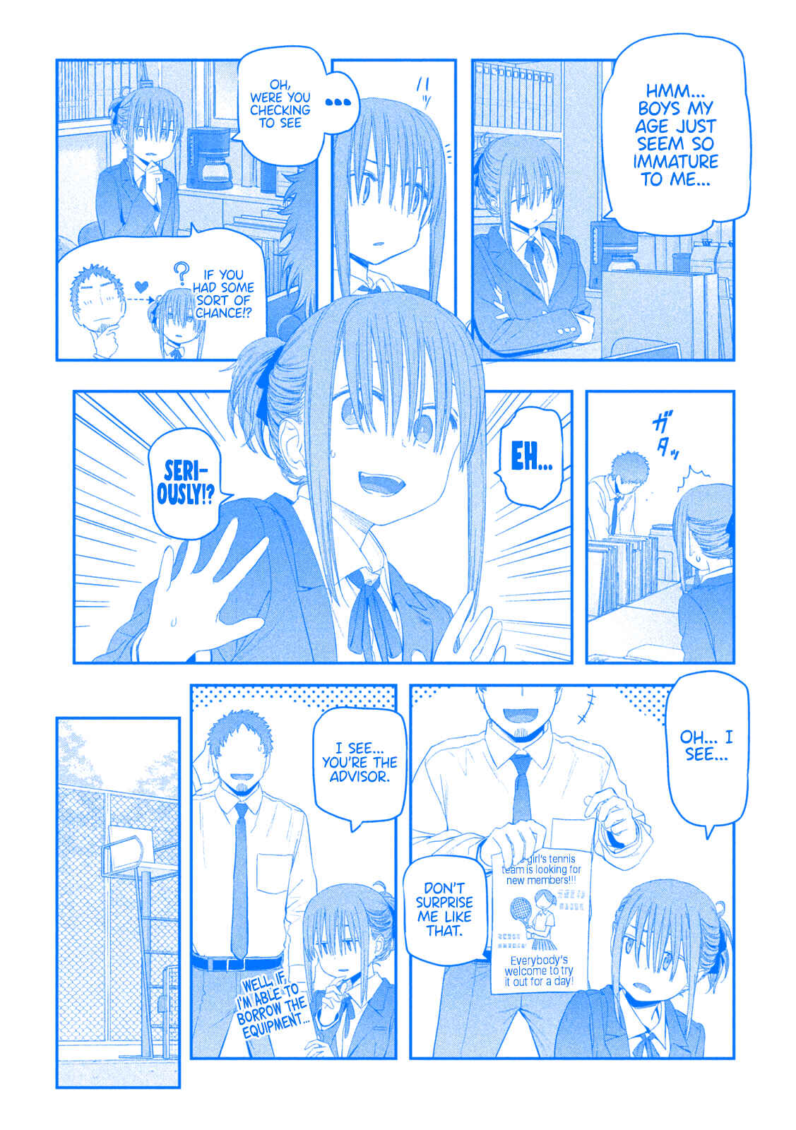 Getsuyoubi no Tawawa (Blue) (Fan Colored) Chapter 14 - Page 6