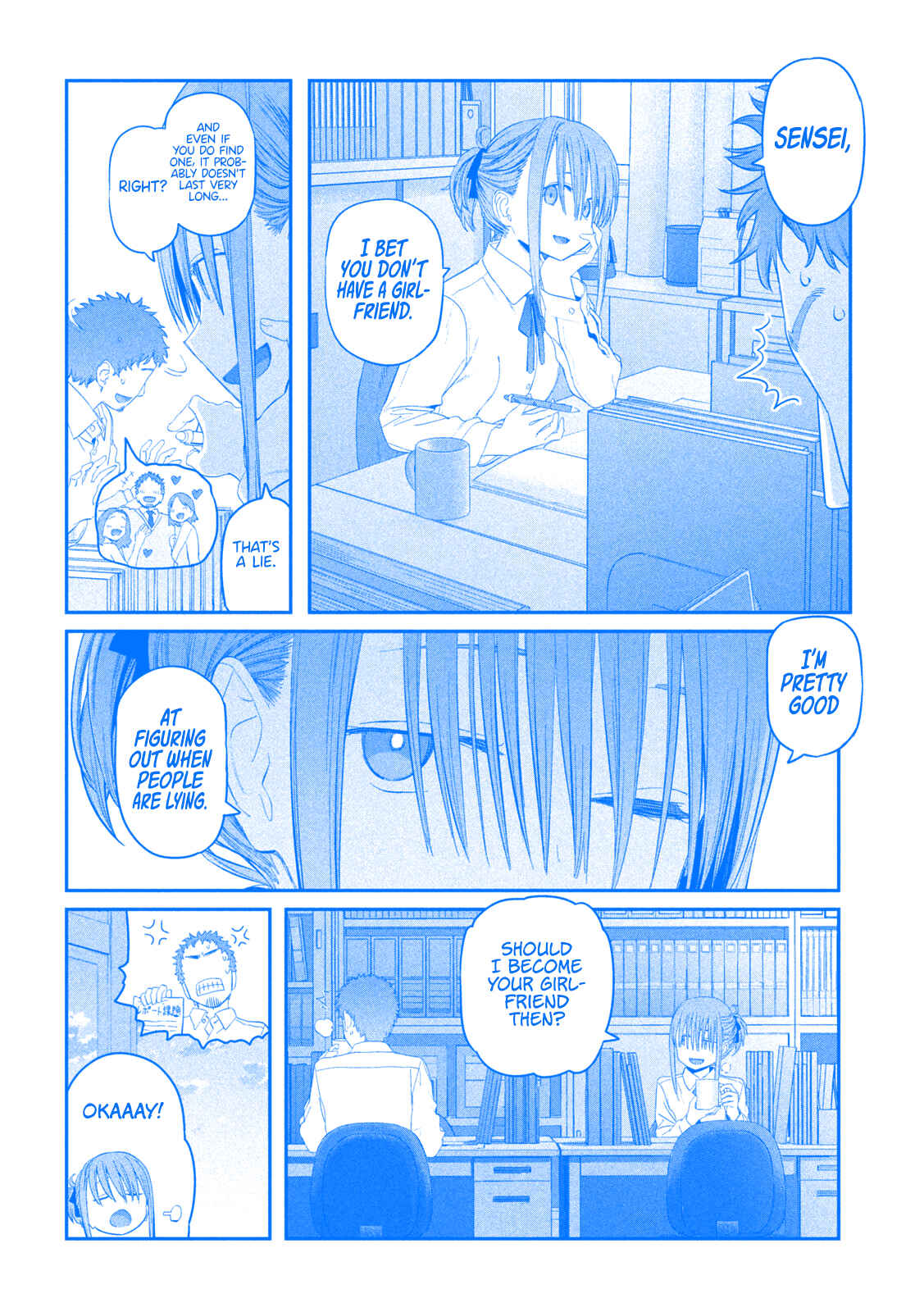 Getsuyoubi no Tawawa (Blue) (Fan Colored) Chapter 14 - Page 9