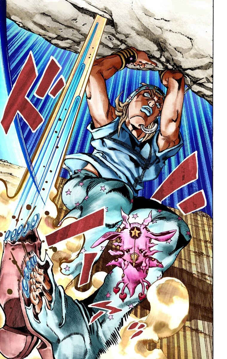 JoJo no Kimyou na Bouken: Part 7 - Steel Ball Run Color-ban Chapter 26 - Page 36