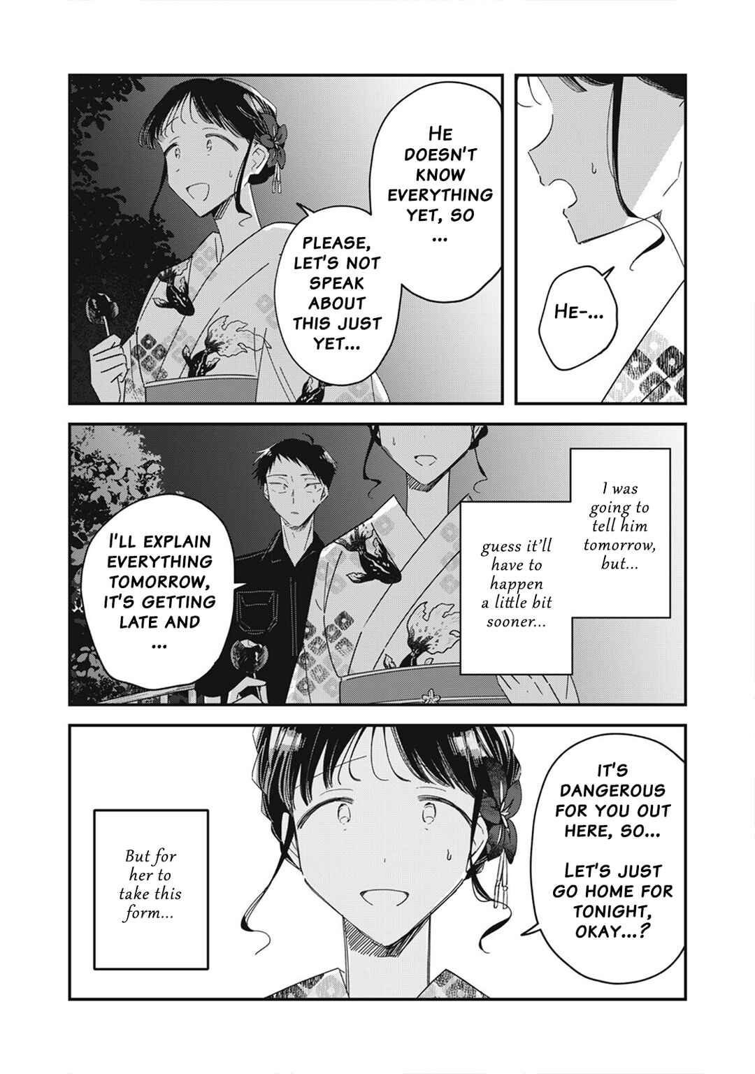 Yachiru-san wa Homeru to Nobiru Chapter 14.1 - Page 7
