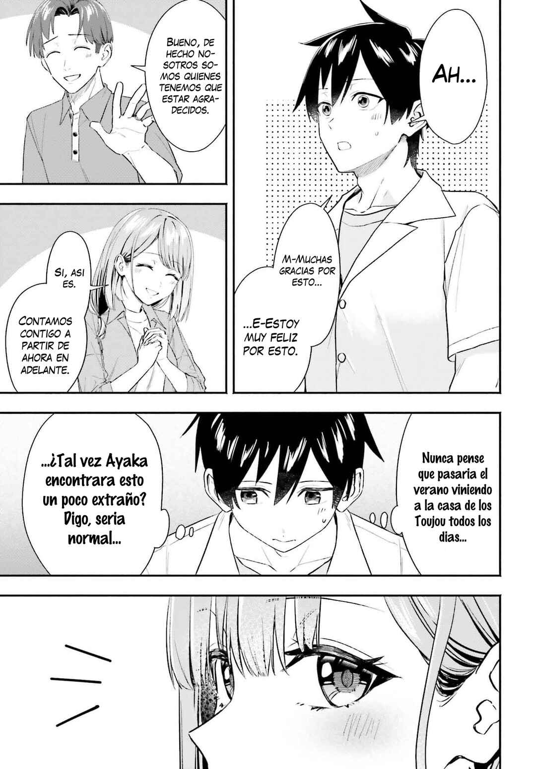 Kaji Daikou no Arubaito wo Hajimetara Gakuen Ichi no Bishoujo no Kazoku ni Kiniirarechaimashita. Chapter 5.2 - Page 15