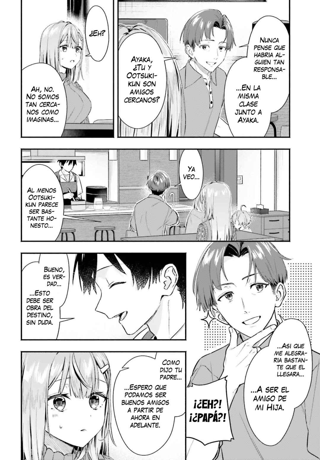 Kaji Daikou no Arubaito wo Hajimetara Gakuen Ichi no Bishoujo no Kazoku ni Kiniirarechaimashita. Chapter 5.2 - Page 2