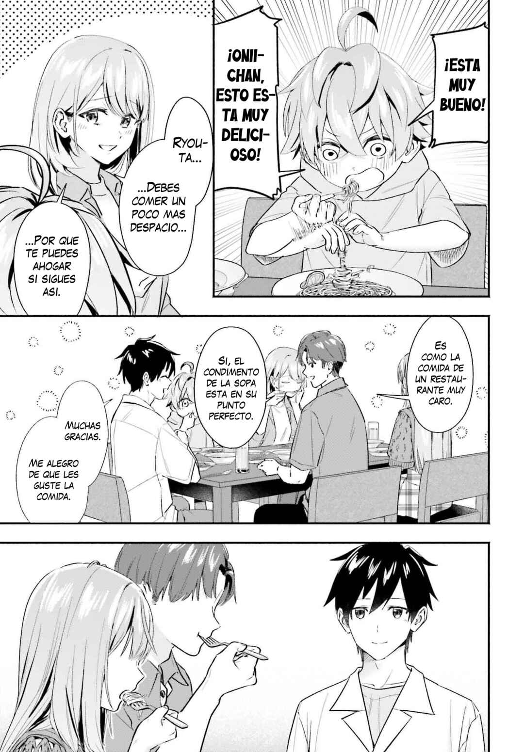 Kaji Daikou no Arubaito wo Hajimetara Gakuen Ichi no Bishoujo no Kazoku ni Kiniirarechaimashita. Chapter 5.2 - Page 9
