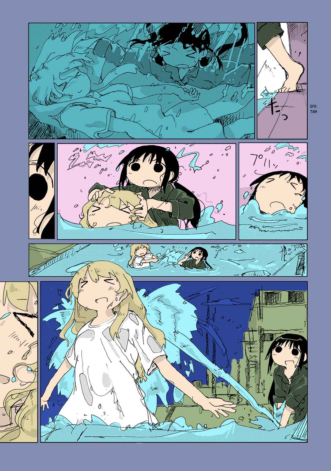 Shoujo Shuumatsu Ryokou (Fan Colored) Chapter 32 - Page 10