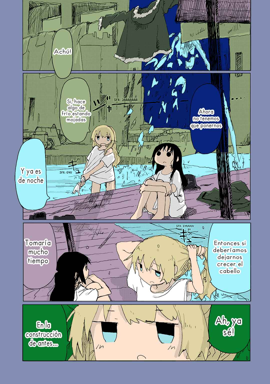 Shoujo Shuumatsu Ryokou (Fan Colored) Chapter 32 - Page 12