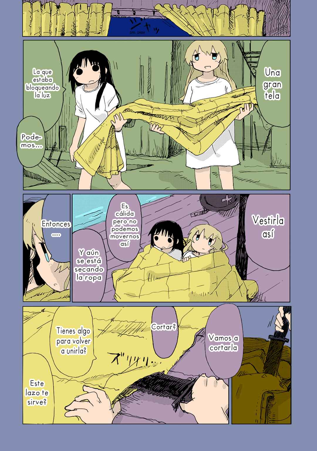 Shoujo Shuumatsu Ryokou (Fan Colored) Chapter 32 - Page 13