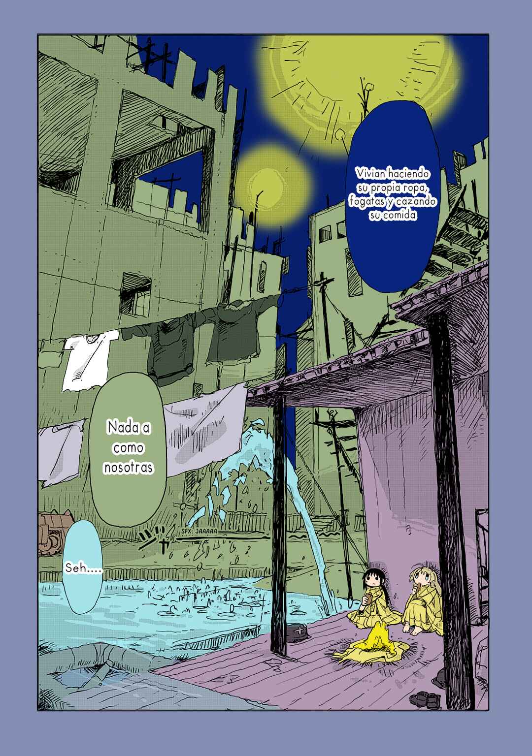 Shoujo Shuumatsu Ryokou (Fan Colored) Chapter 32 - Page 17