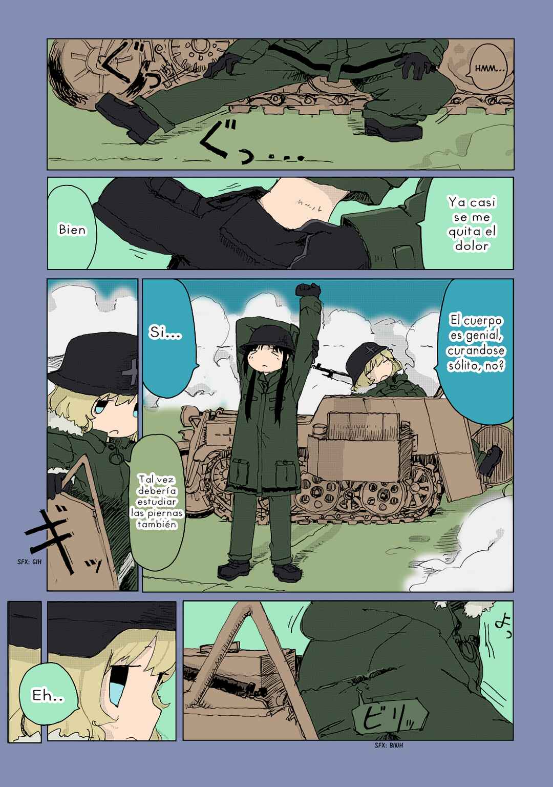 Shoujo Shuumatsu Ryokou (Fan Colored) Chapter 32 - Page 2