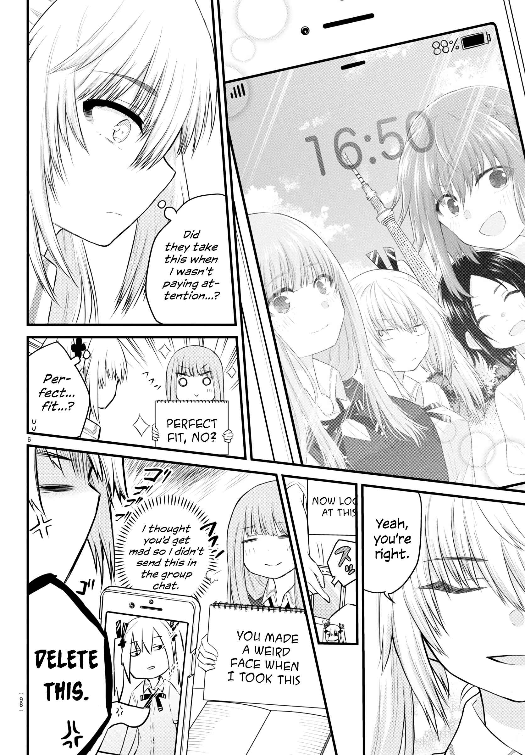Koe ga dasenai Shoujo wa "Kanojo ga Yasashisugiru" to Omotte iru Chapter 16 - Page 6