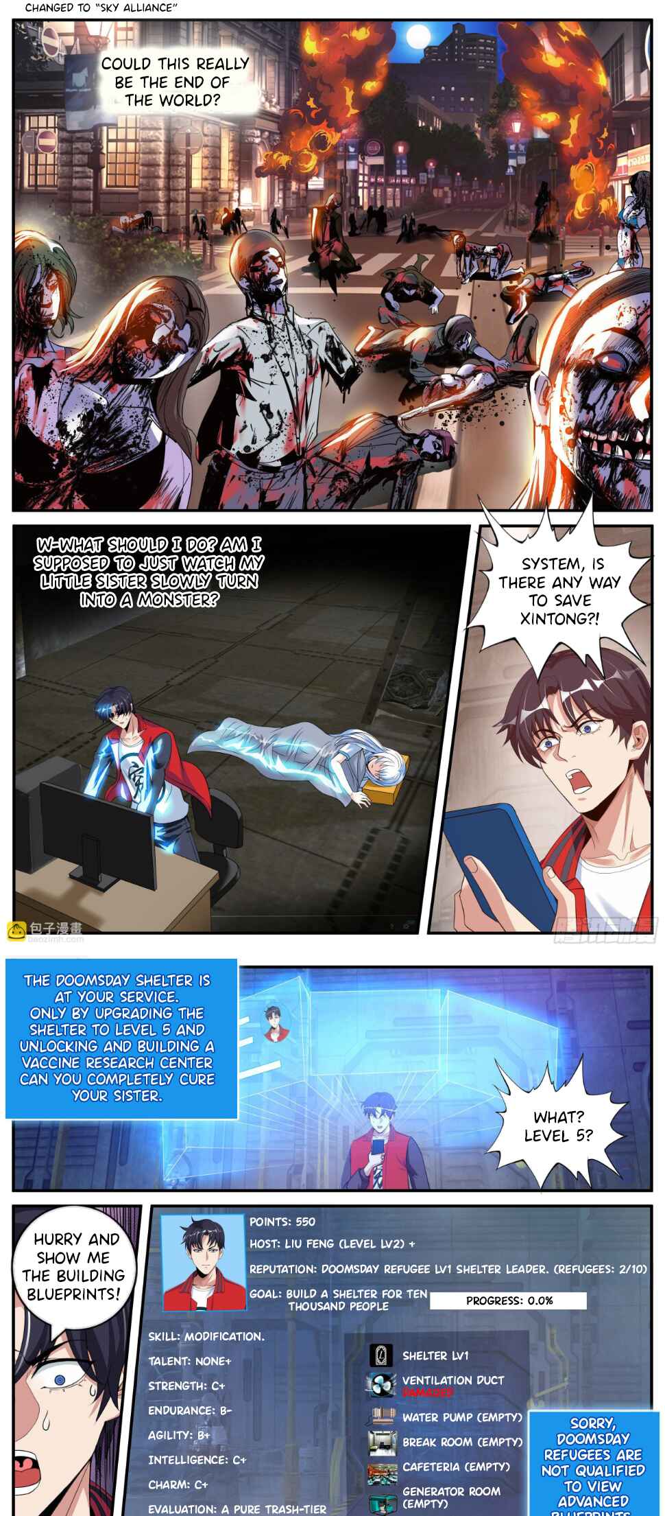Xìtǒng Sòng Wǒ Bìnànsuǒ Chapter 5 - Page 5