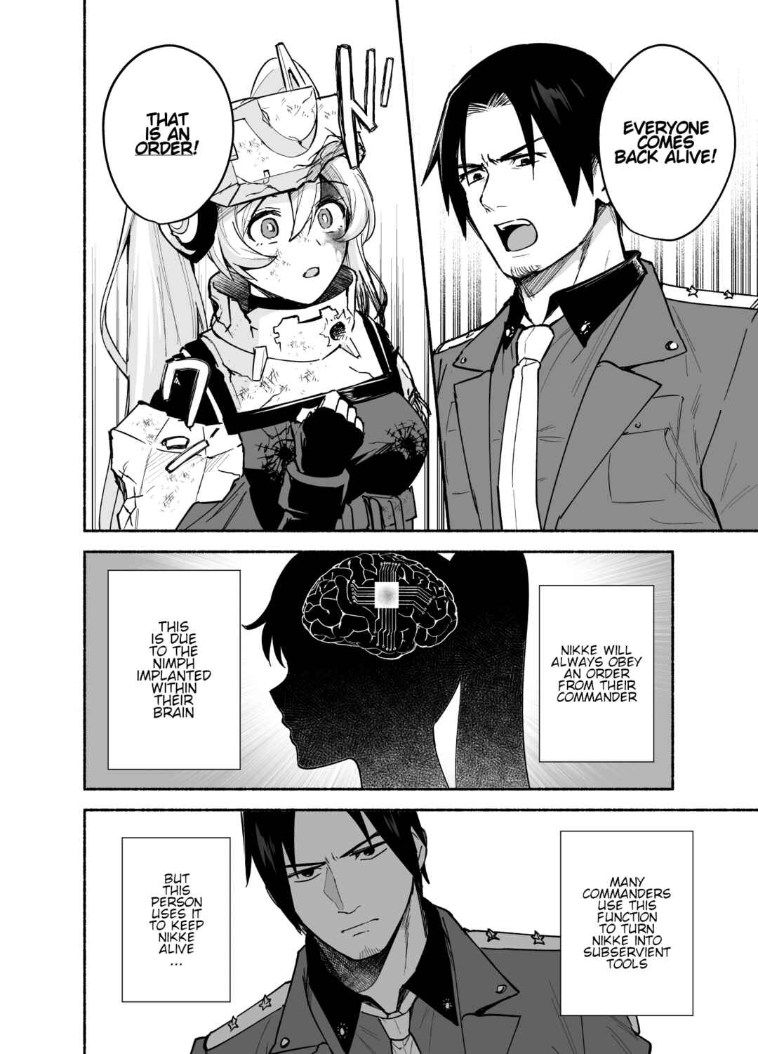 Goddess of Victory: Nikke - Ryousangata Nike x Sousaku Shikikan (Doujinshi) Chapter 5 - Page 11