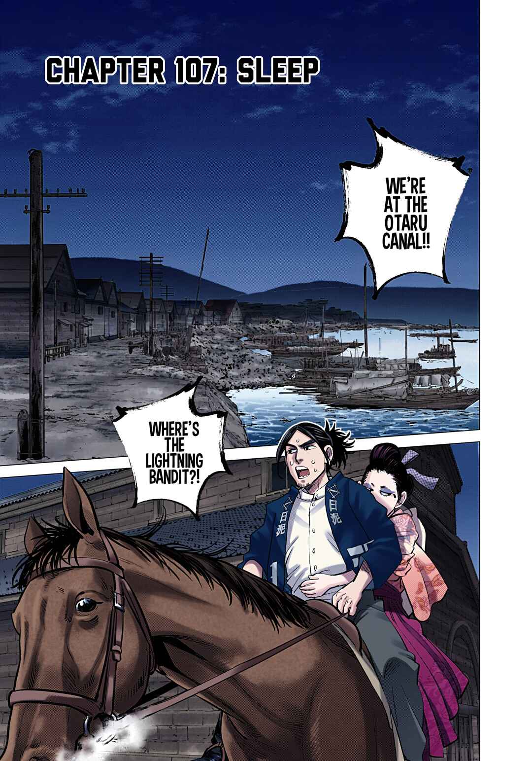 Golden Kamuy (Official Colored) Chapter 107 - Page 1
