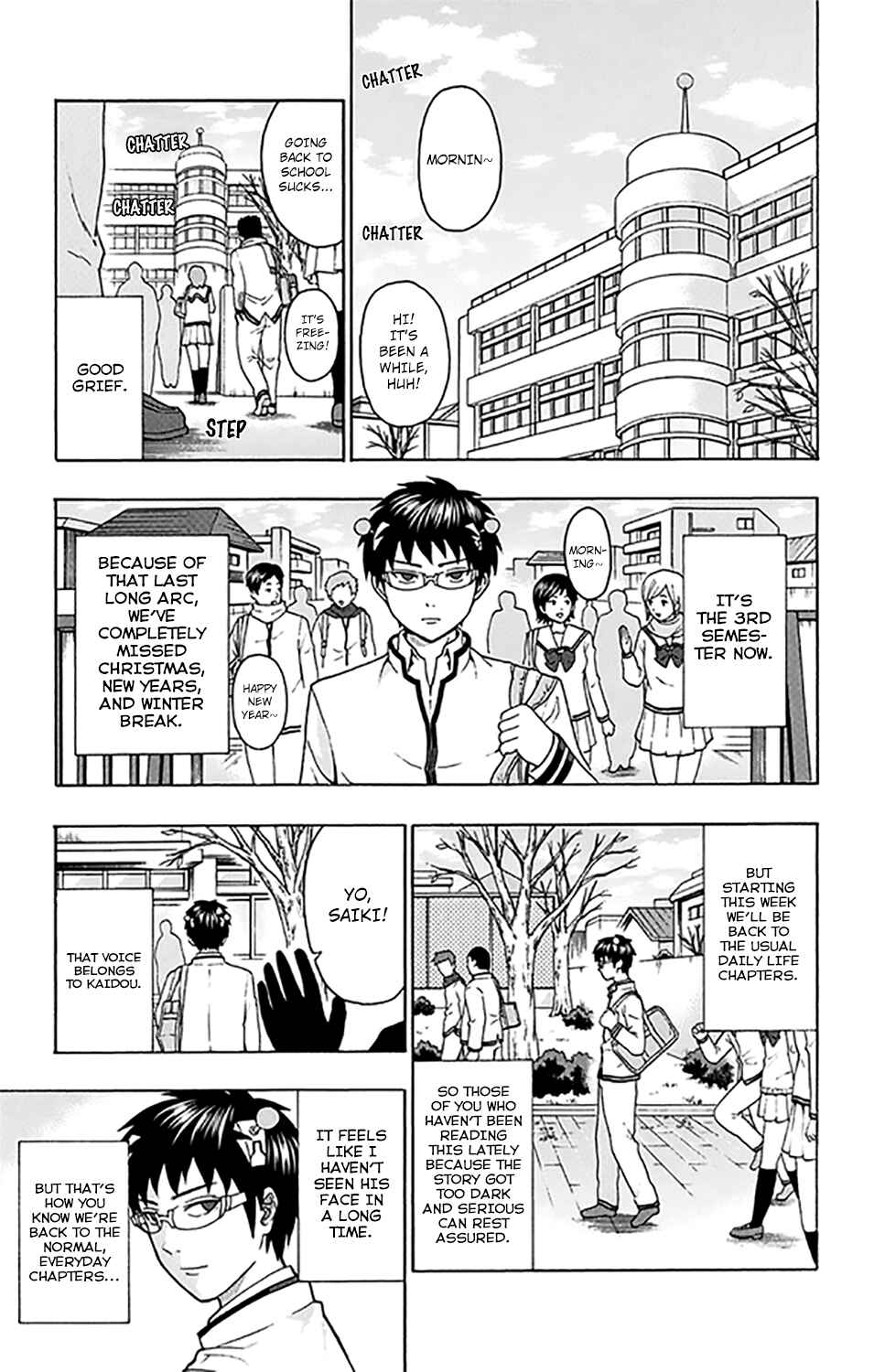 The Disastrous Life of Saiki K. Chapter 273 - Page 11