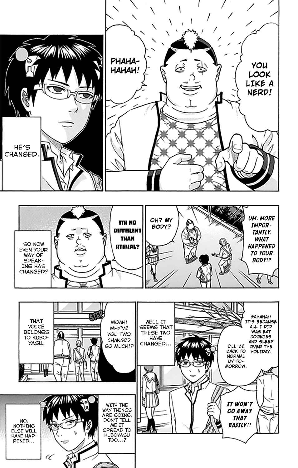 The Disastrous Life of Saiki K. Chapter 273 - Page 13
