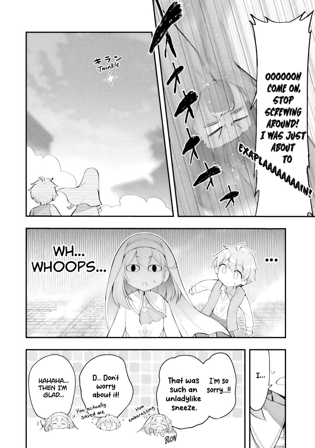 Hai Kouen no Homeless Seijo Chapter 6.4 - Page 7