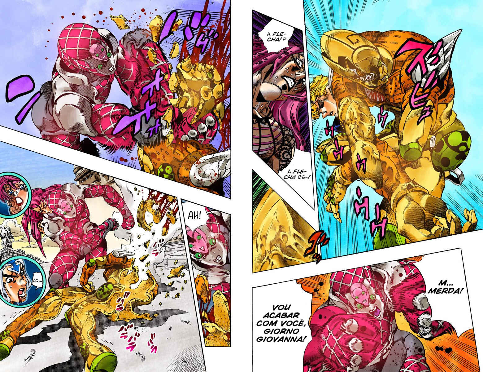JoJo no Kimyou na Bouken: Part 5 - Ougon no Kaze Color-ban Chapter 147 - Page 3