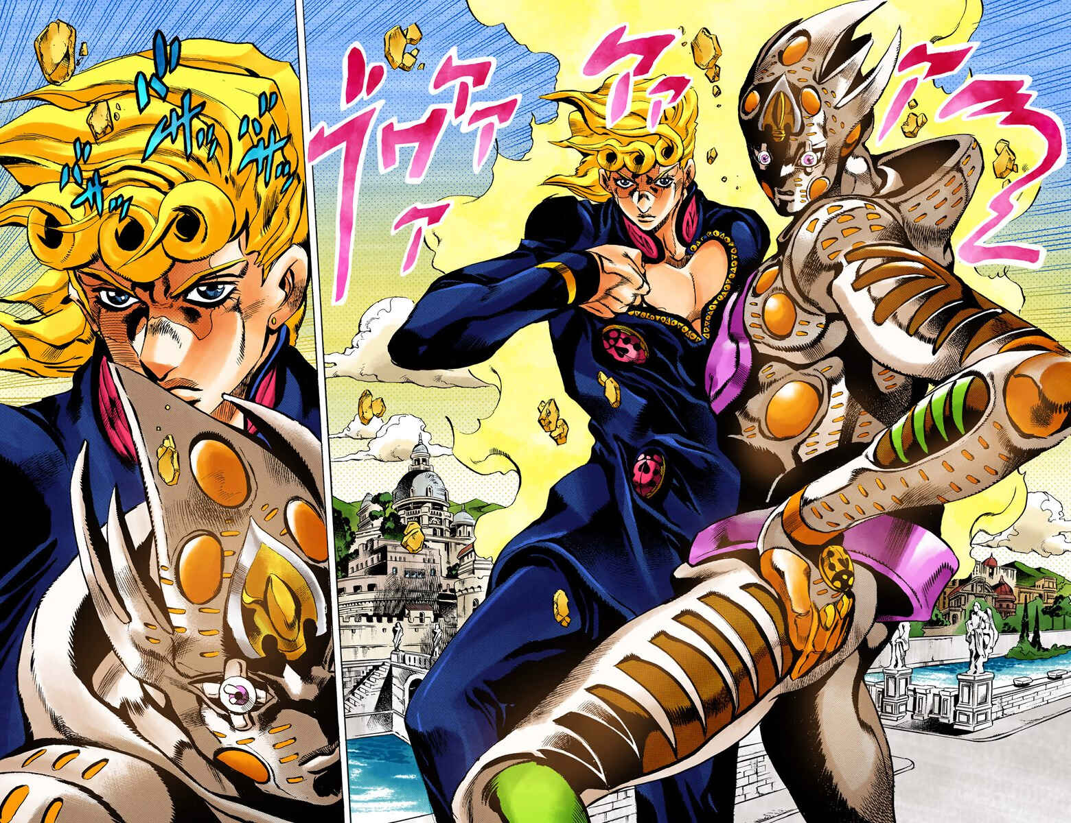 JoJo no Kimyou na Bouken: Part 5 - Ougon no Kaze Color-ban Chapter 147 - Page 5