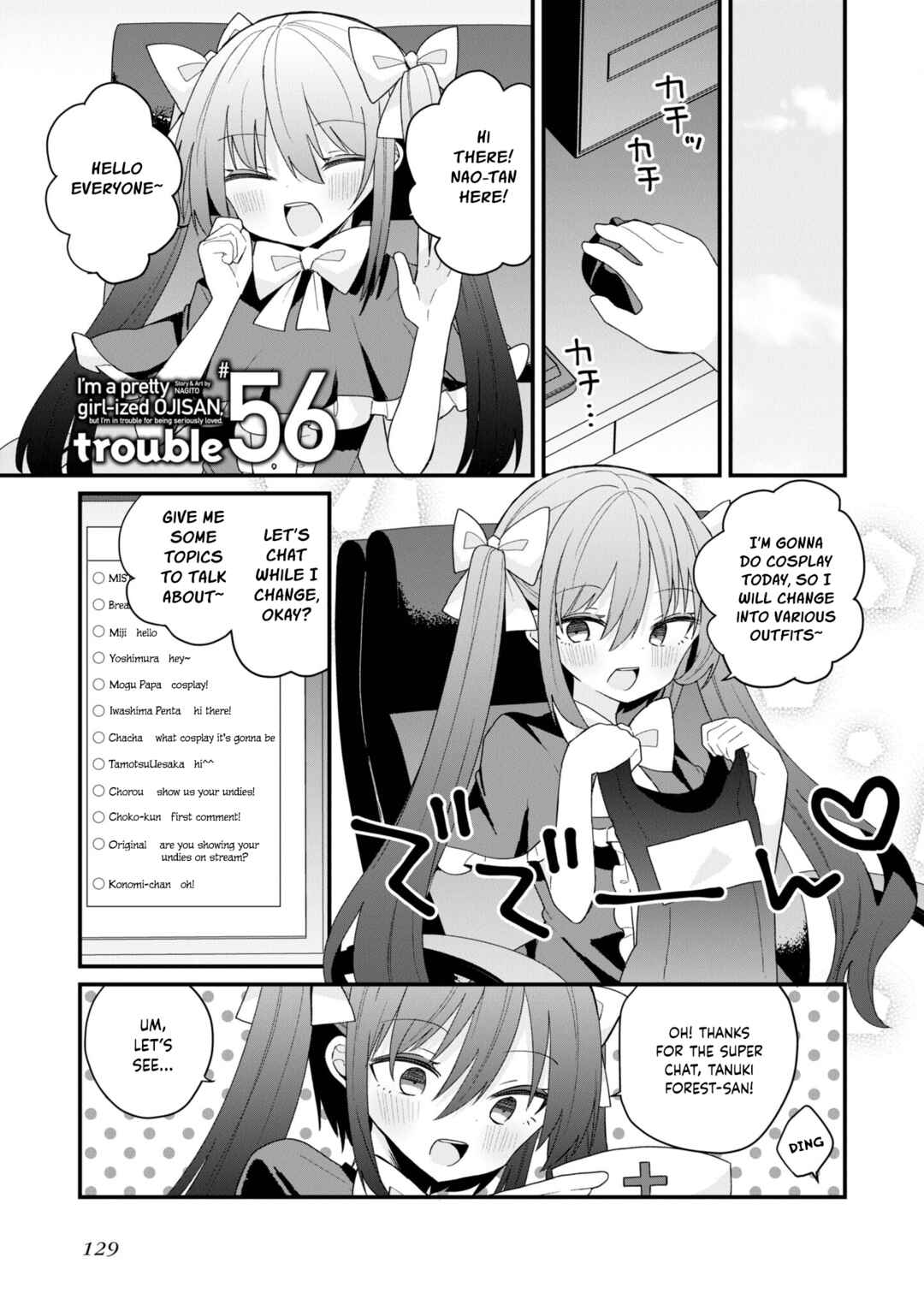 Bishoujoka Shita Ojisan dakedo, Gachikoi Sarete Komattemasu Chapter 56 - Page 1