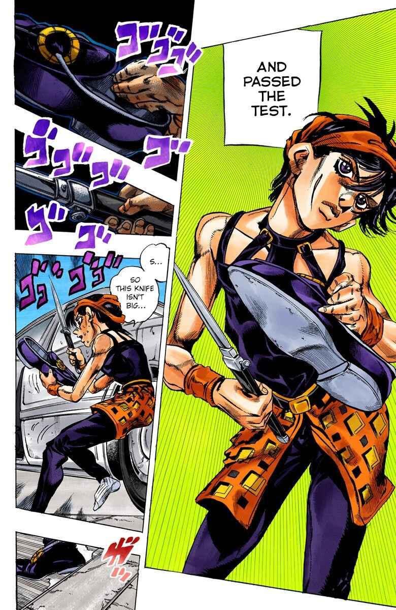 JoJo no Kimyou na Bouken: Part 5 - Ougon no Kaze Color-ban Chapter 33 - Page 11