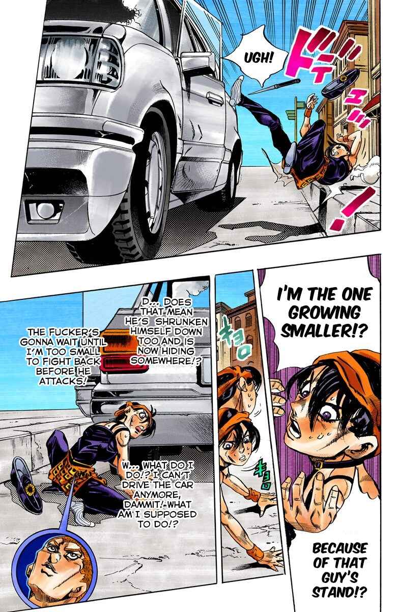 JoJo no Kimyou na Bouken: Part 5 - Ougon no Kaze Color-ban Chapter 33 - Page 12