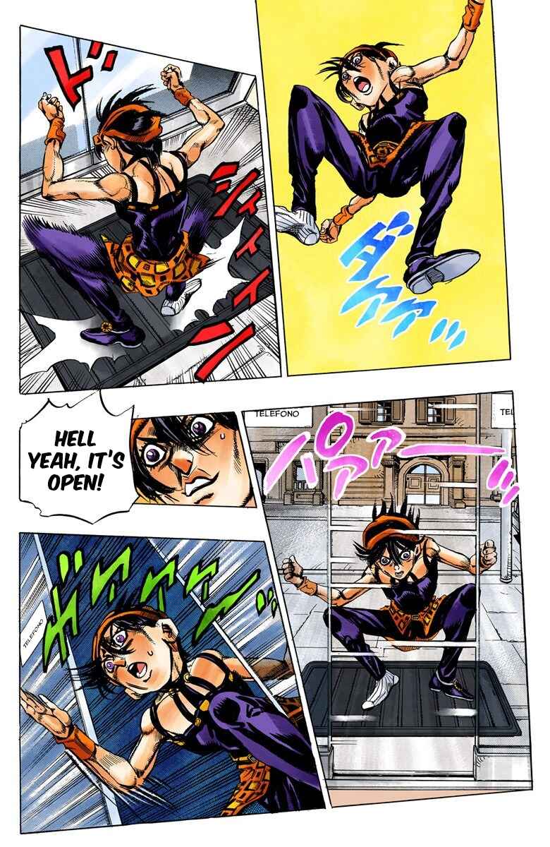 JoJo no Kimyou na Bouken: Part 5 - Ougon no Kaze Color-ban Chapter 33 - Page 17