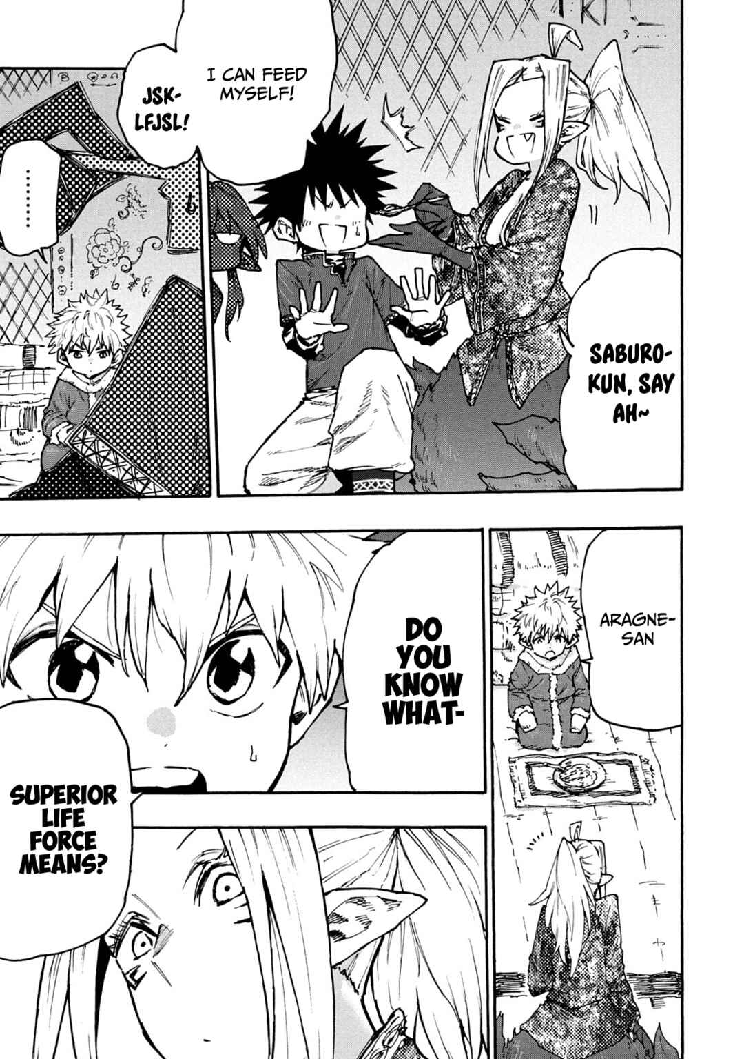 Mazumeshi Elf to Yuuboku gurashi Chapter 61 - Page 7