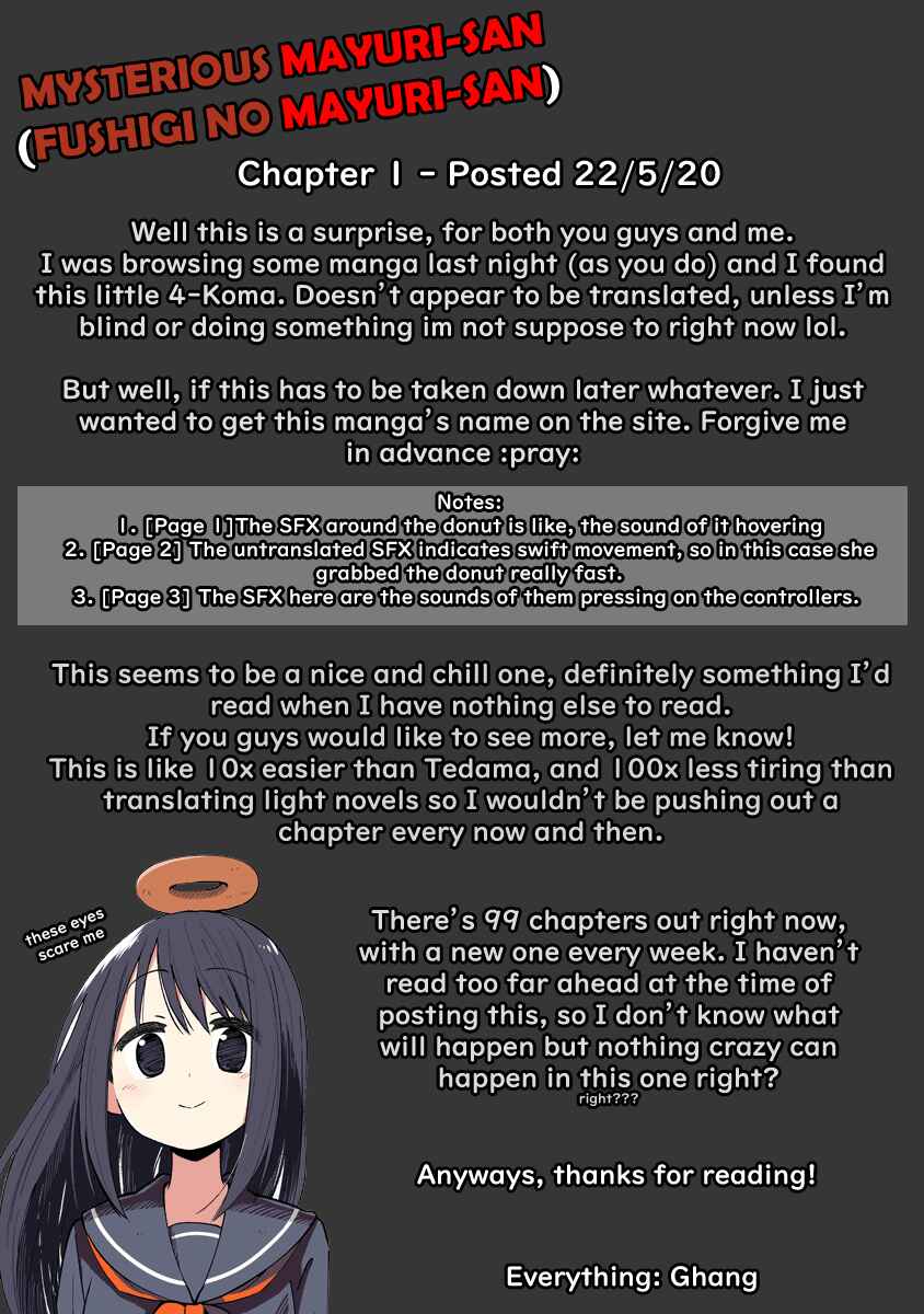 Fushigi no Mayuri-san Chapter 1 - Page 5