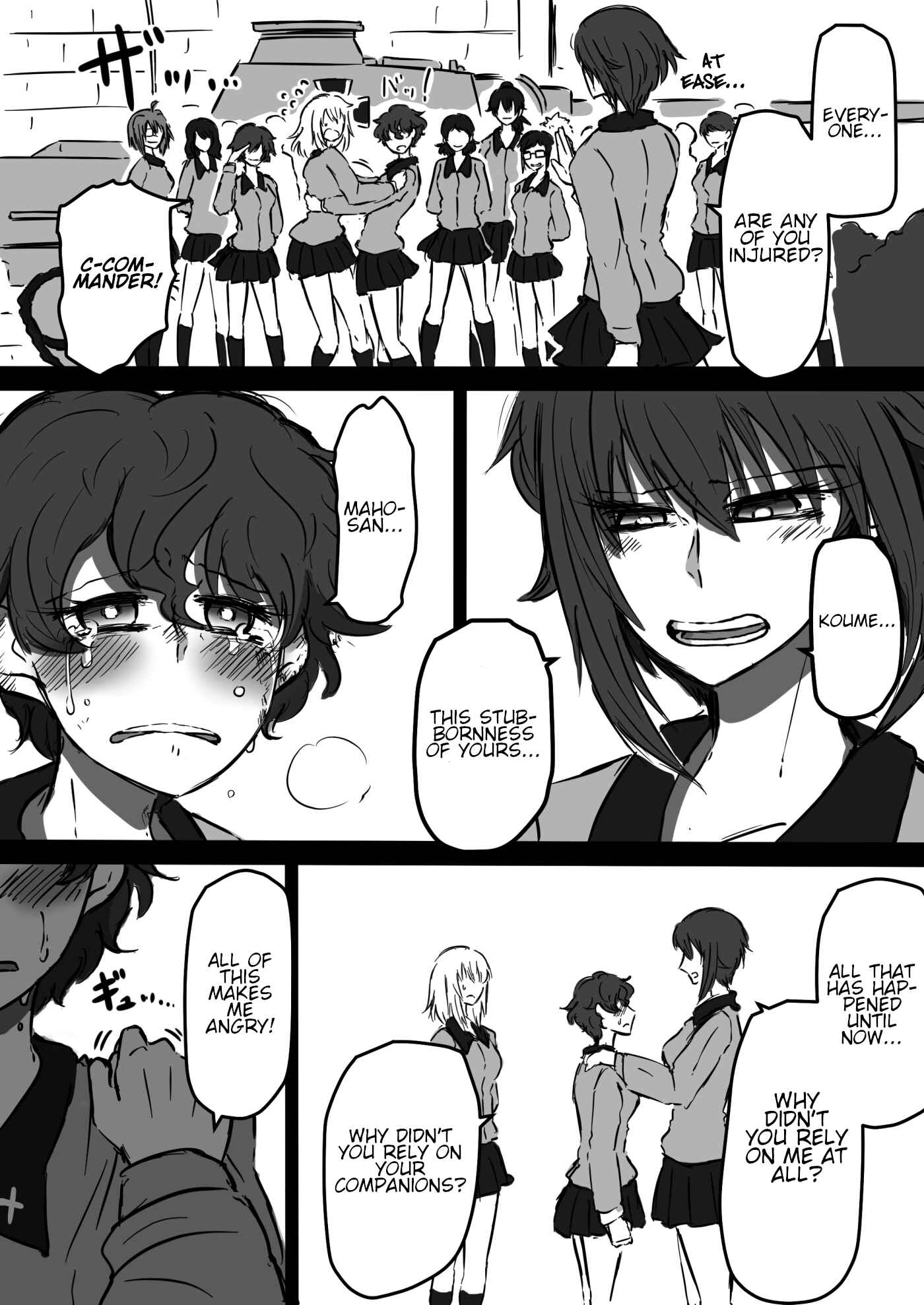 Girls und Panzer - Unofficial Story - Koume's Road Chapter 11 - Page 4