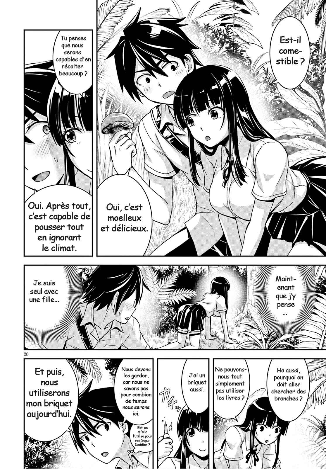 Isekai Yurutto Survival Seikatsu ~Gakkou no Minna to Isekai no Mujintou ni Tenishitakedo Ore Dake Rakushou desu~ Chapter 2 - Page 21