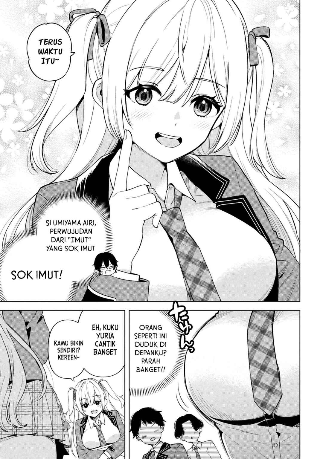 Inkya no Ore ga Sekigae de S-kyuu Bishoujo ni Kakomaretara Himitsu no Kankei ga Hajimatta. Chapter 1 - Page 12