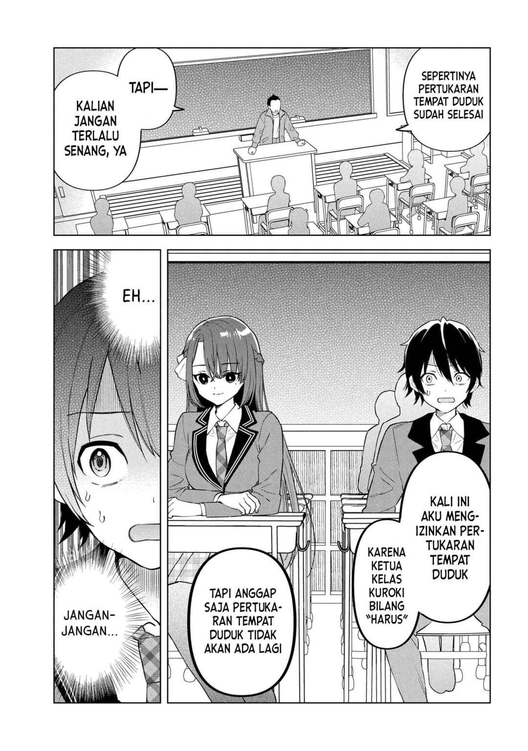 Inkya no Ore ga Sekigae de S-kyuu Bishoujo ni Kakomaretara Himitsu no Kankei ga Hajimatta. Chapter 1 - Page 16
