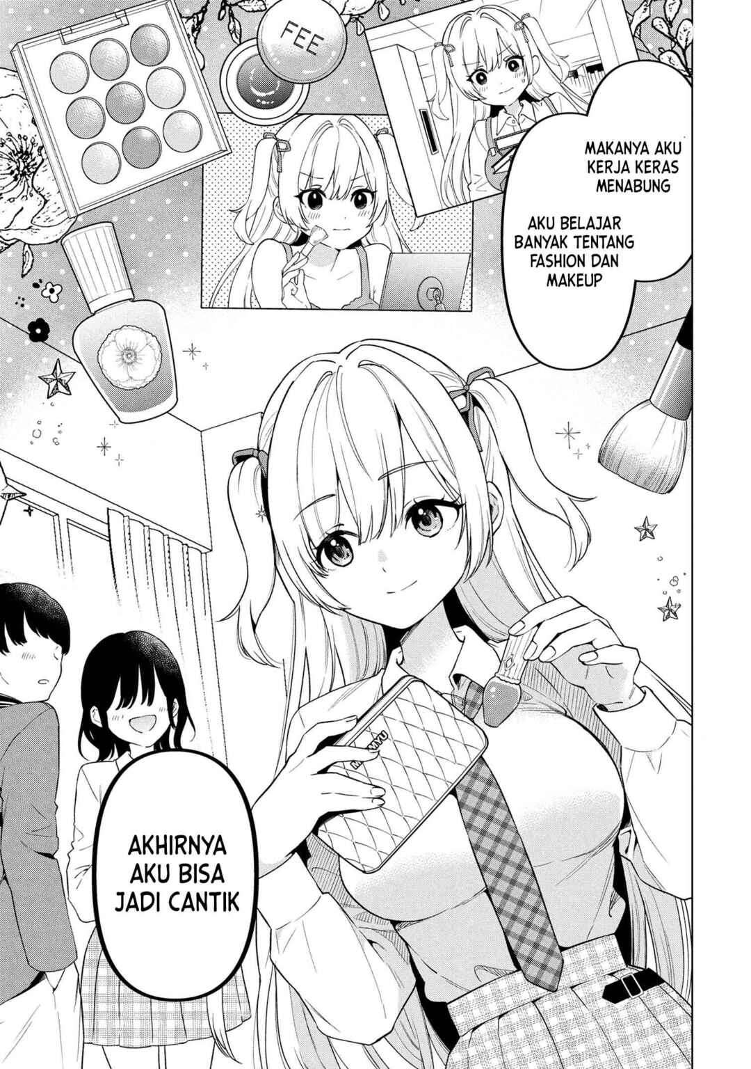 Inkya no Ore ga Sekigae de S-kyuu Bishoujo ni Kakomaretara Himitsu no Kankei ga Hajimatta. Chapter 1 - Page 34