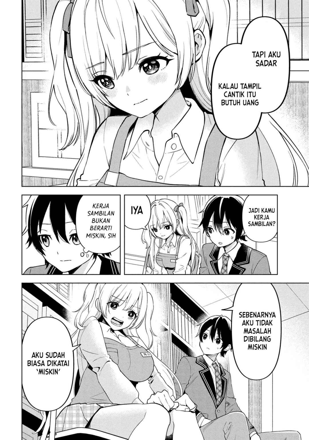 Inkya no Ore ga Sekigae de S-kyuu Bishoujo ni Kakomaretara Himitsu no Kankei ga Hajimatta. Chapter 1 - Page 35