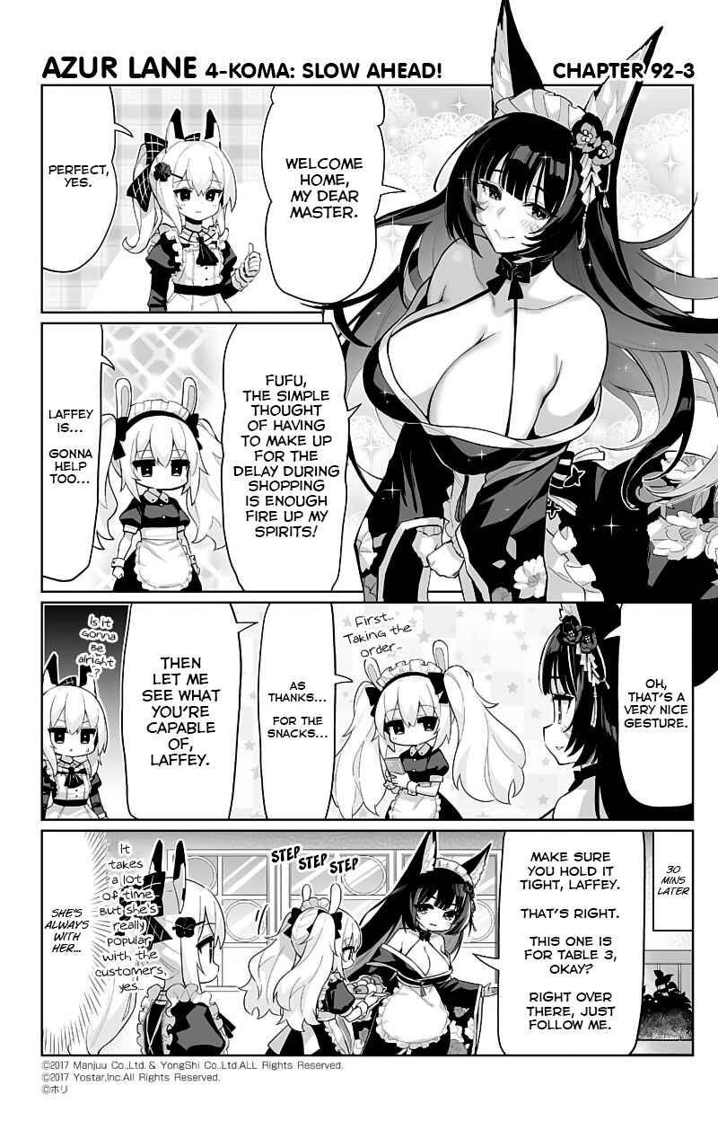 Azur Lane: Bisoku Zensin! Chapter 92 - Page 3