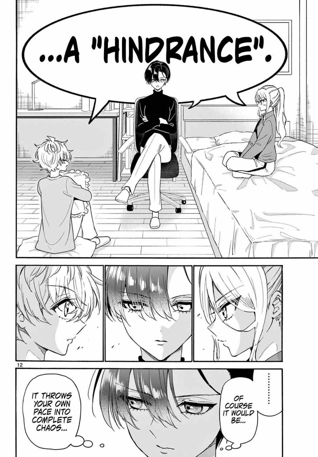 Mikadono Sanshimai wa Angai, Choroi. Chapter 154 - Page 12