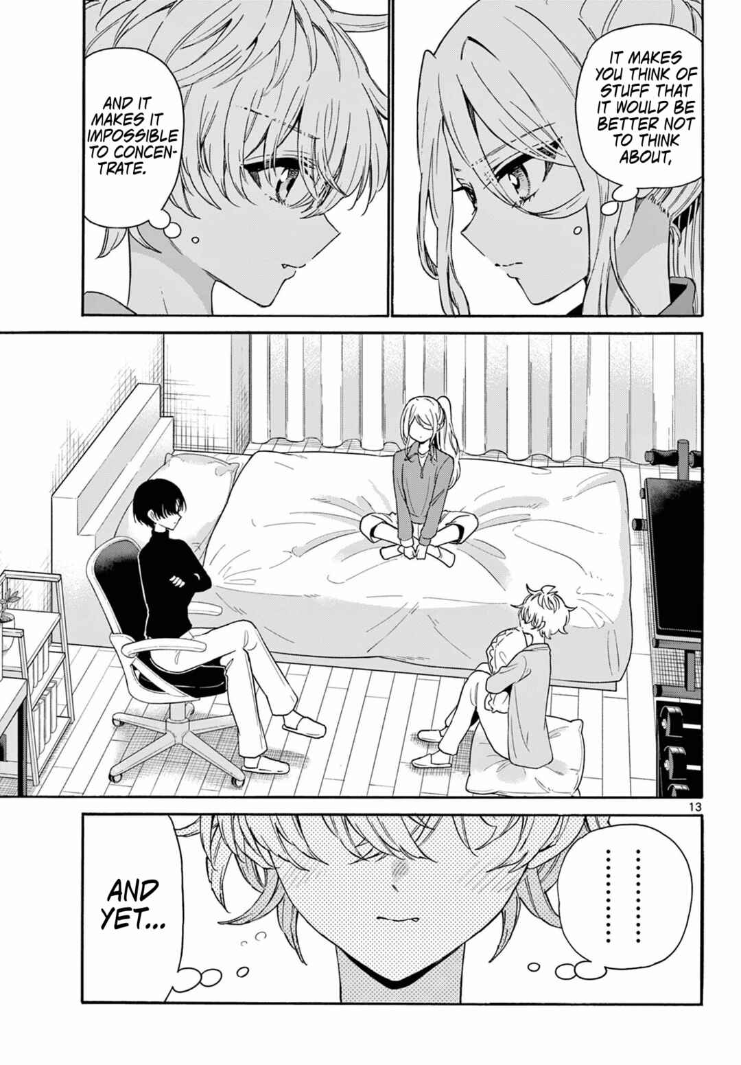 Mikadono Sanshimai wa Angai, Choroi. Chapter 154 - Page 13