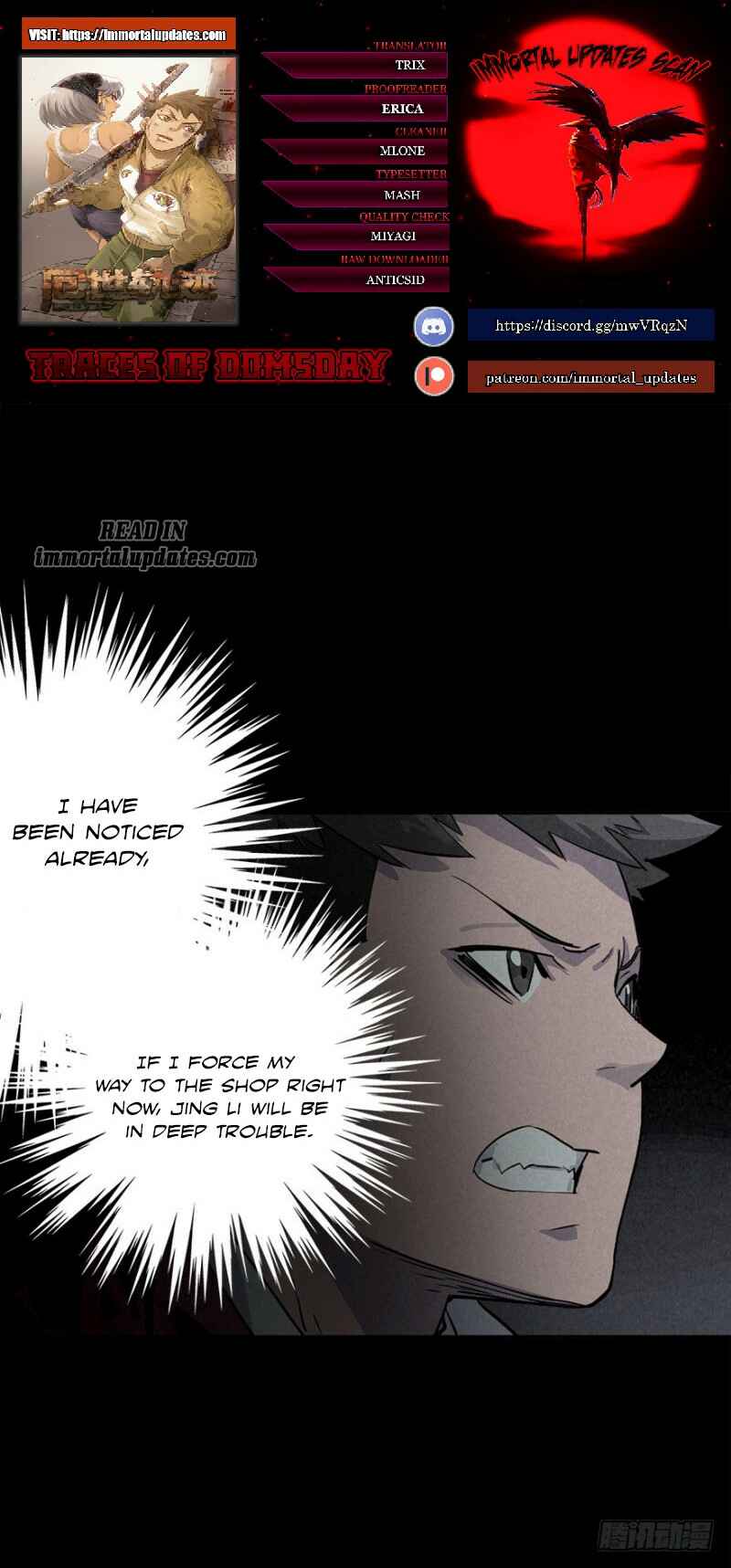 Trace of Doomsday Chapter 22 - Page 1