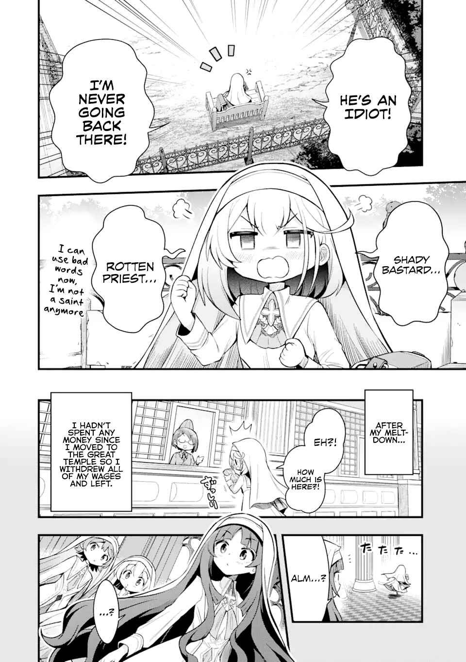 Hai Kouen no Homeless Seijo Chapter 1 - Page 10