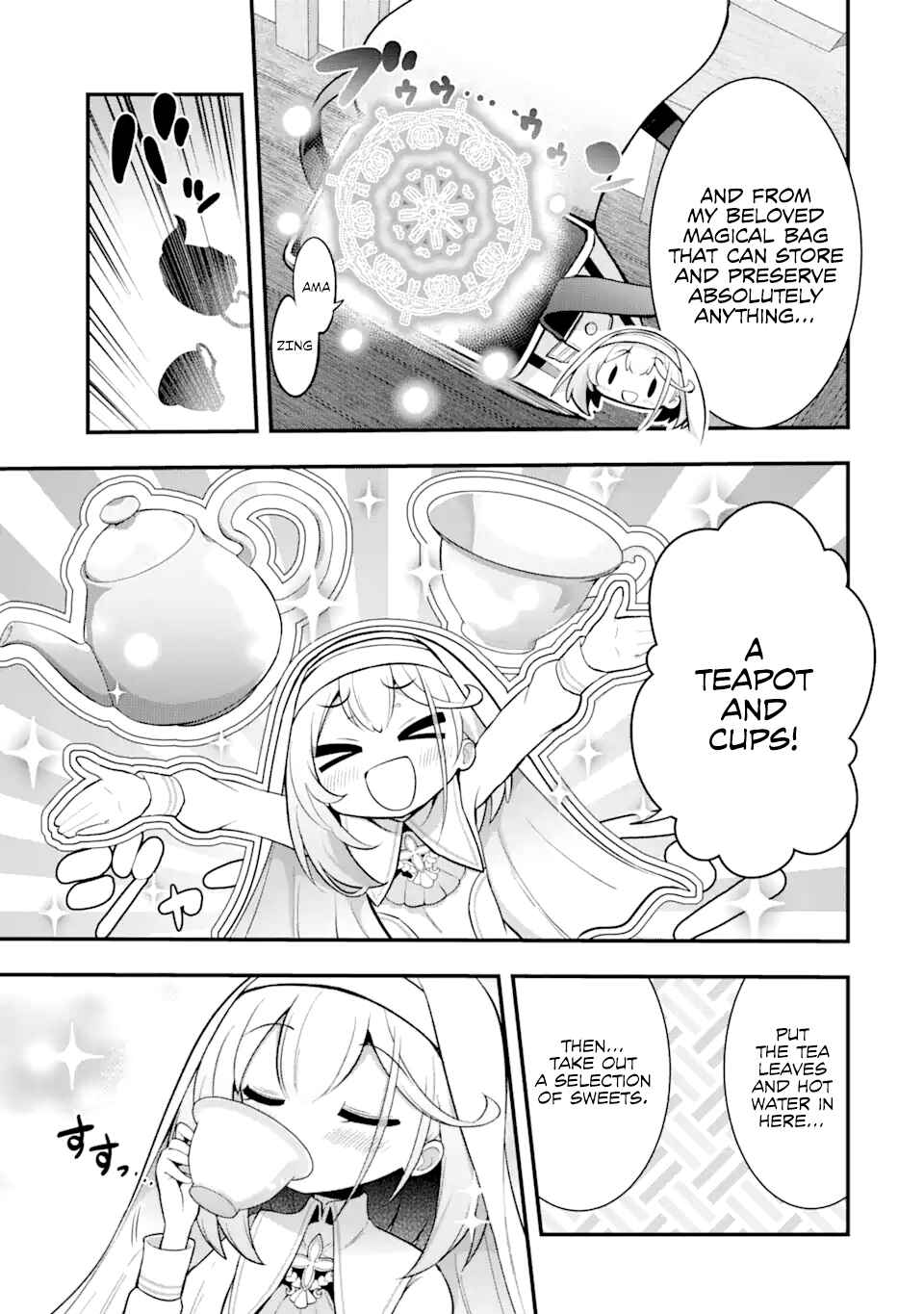 Hai Kouen no Homeless Seijo Chapter 1 - Page 35