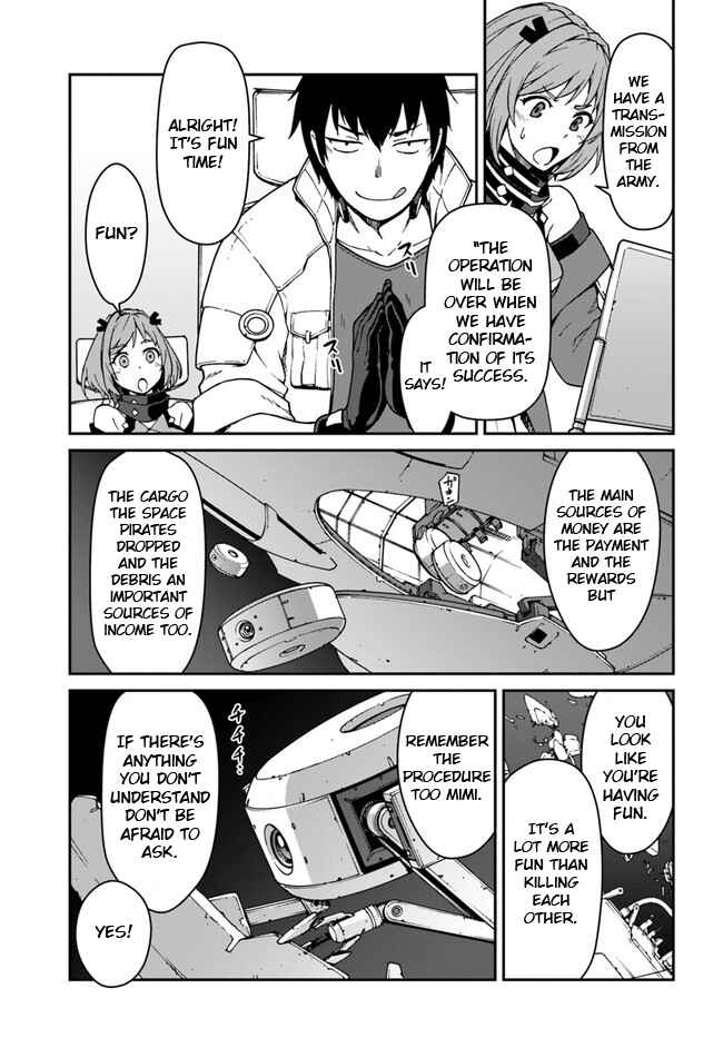 Mezametara Saikyou Soubi to Uchuusen-mochi datta node, Ikkodate Mezashite Youhei to shite Jiyuu ni Ikitai Chapter 7.1 - Page 7