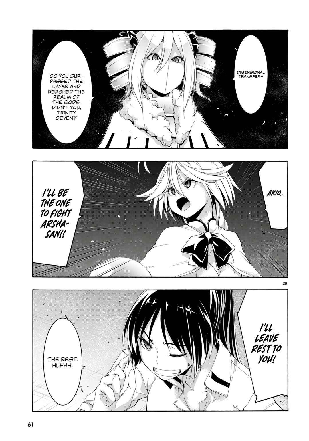 Trinity Seven - 7-Nin no Masho Tsukai Chapter 150 - Page 30