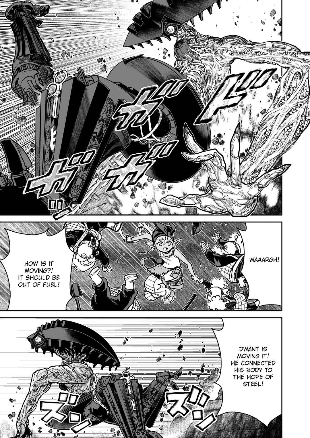 Abandoned: Tsuyosugite Buki ga Kowareru Yuusha to Buki Shokunin no Elf Chapter 19 - Page 5