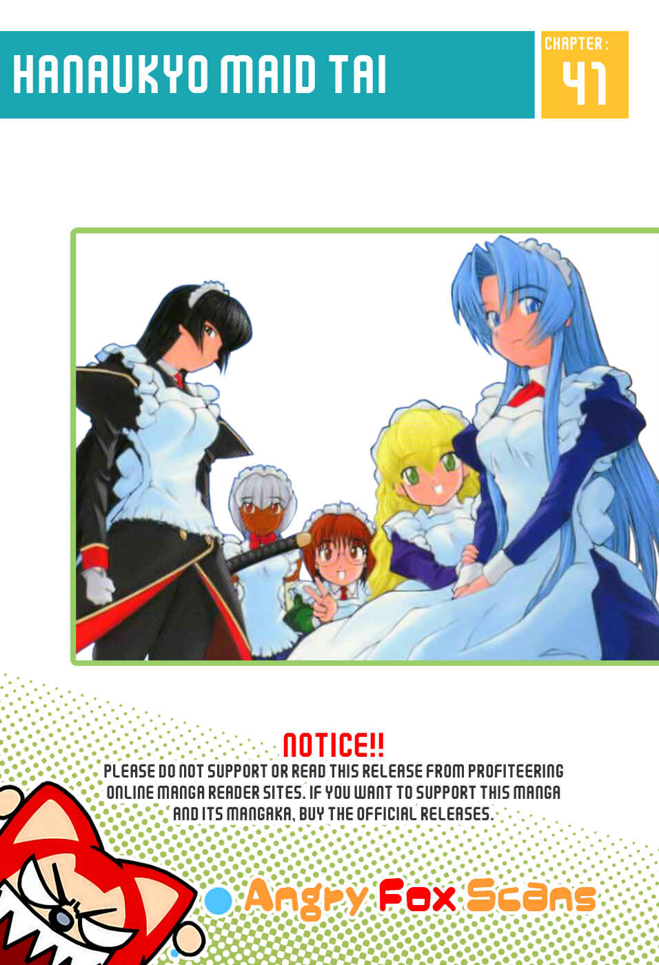 Hanaukyou Maid Tai Chapter 41 - Page 1
