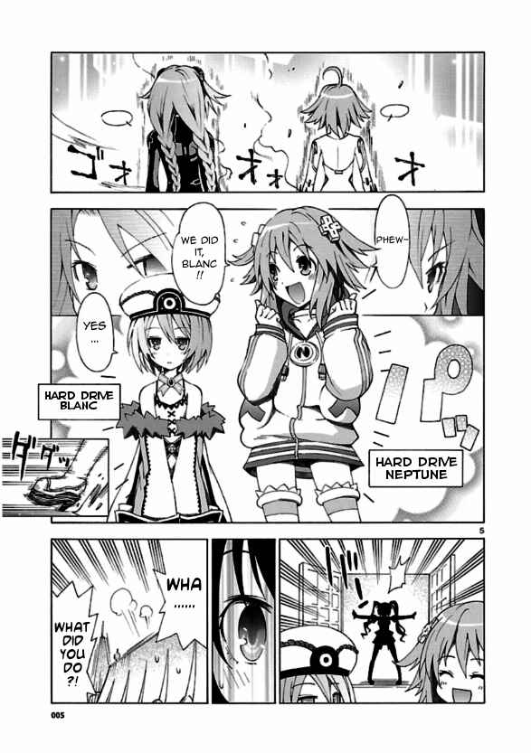 Choujigen Game Neptune - Megami Tsuushin Chapter 1 - Page 4